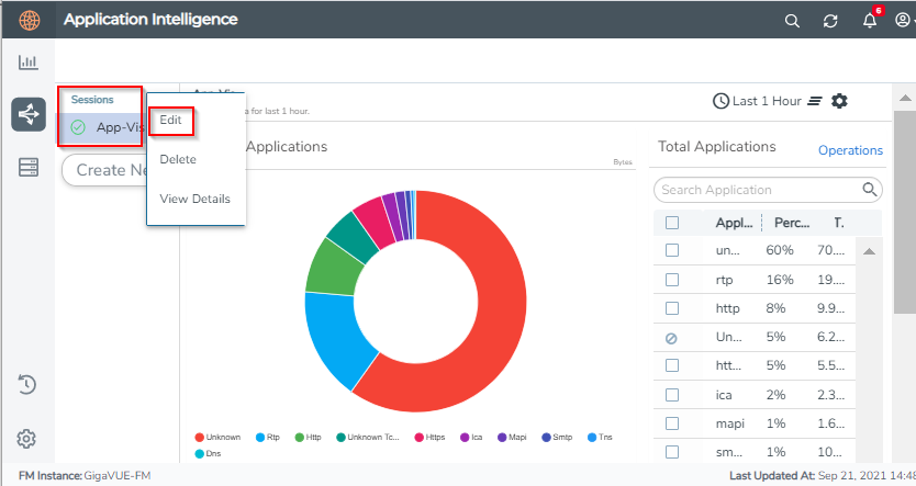 AWS VPC mirroring with Application Filter Intelligence and Slicing (6.3)