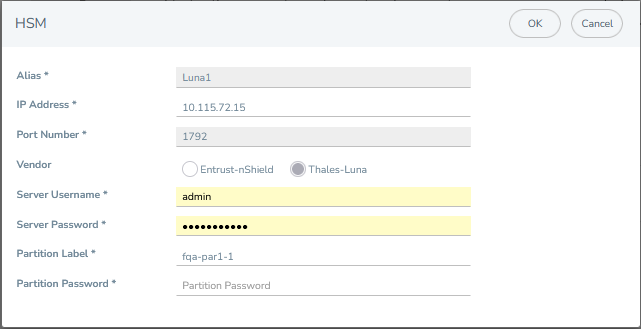 Configuring Inline SSL with HSM (Thales/Luna Server) for Key management ...