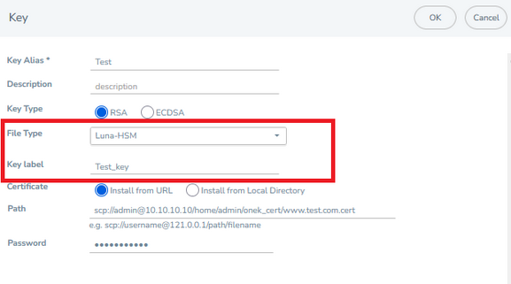 Configuring Inline SSL with HSM (Thales/Luna Server) for Key management ...