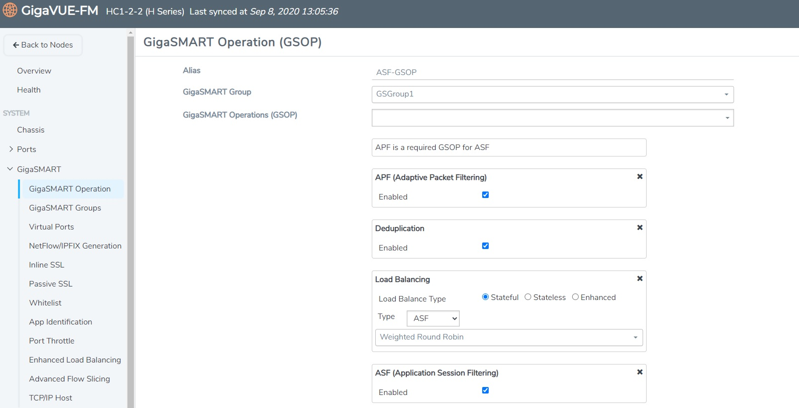 Load Share Flow based Traffic to Identical tools in a Fabric Tool Group ...