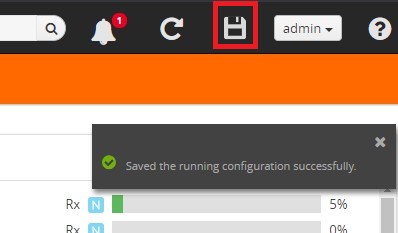 Device upgrade via GUI (Standalone node)
