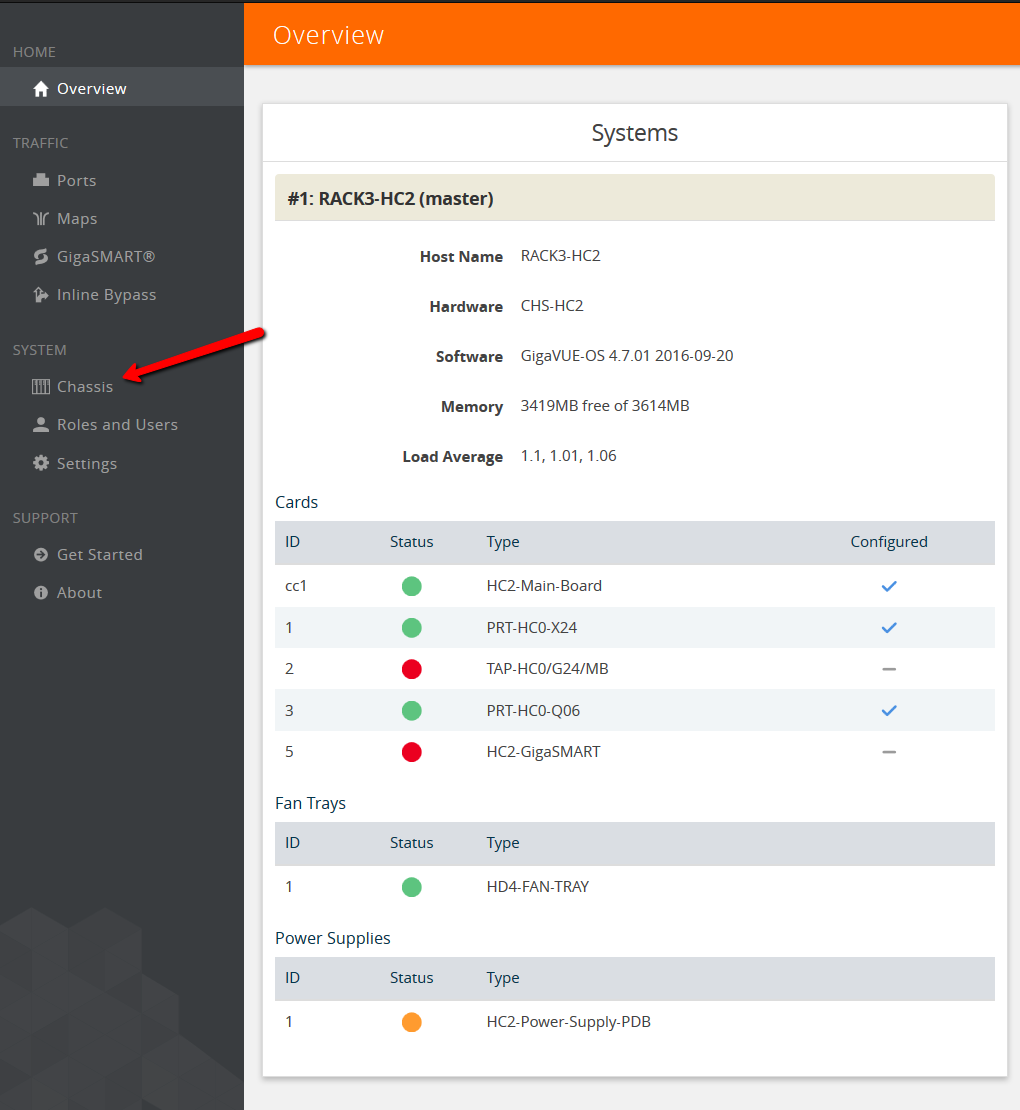 Add card to configuration using the GUI