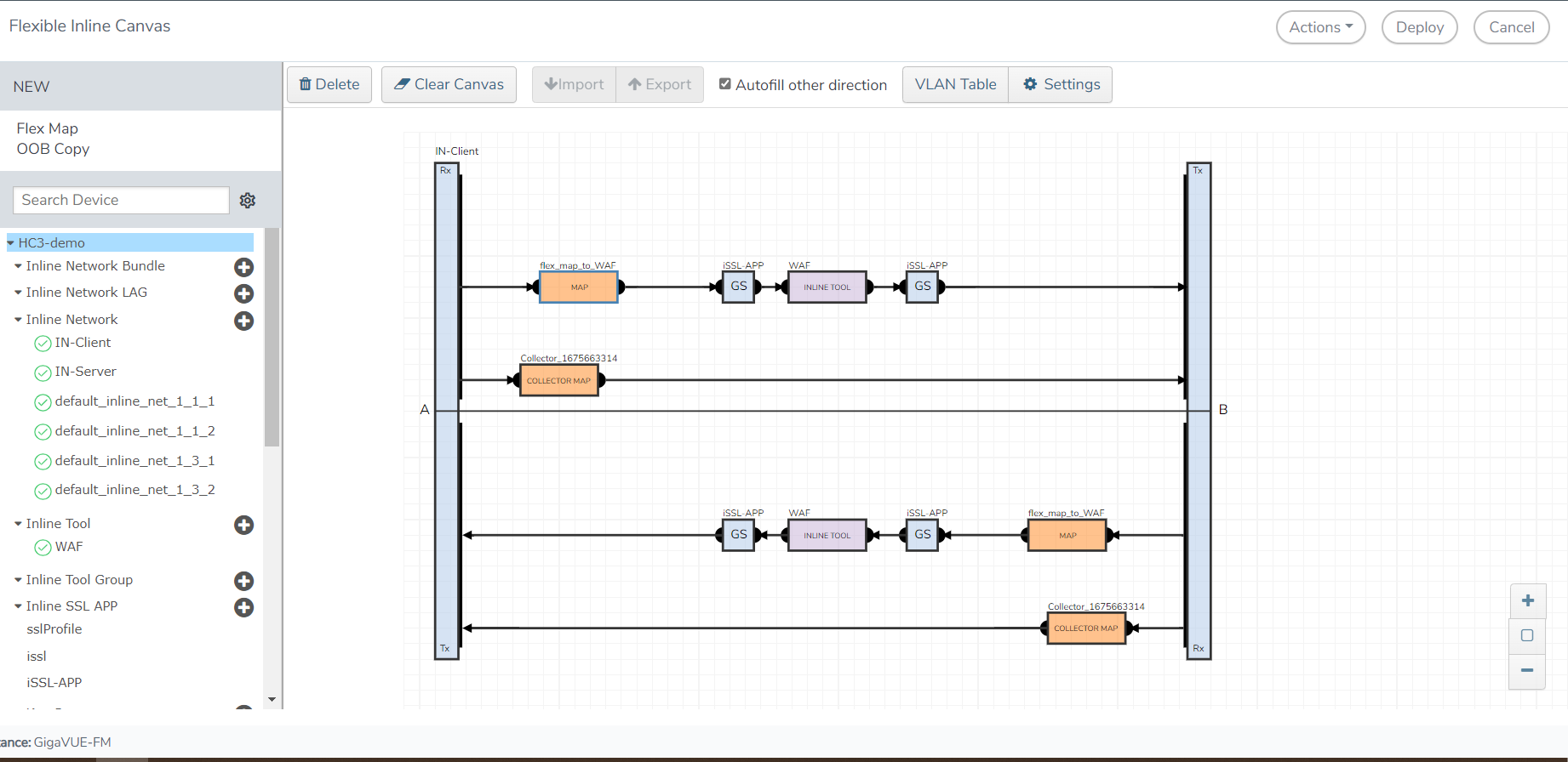 Deploying GigaSECURE Inline SSL Solution using Flexible Inline (6.2)