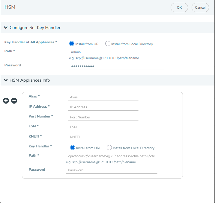 Configuring Inline SSL with HSM for key management (6.2)
